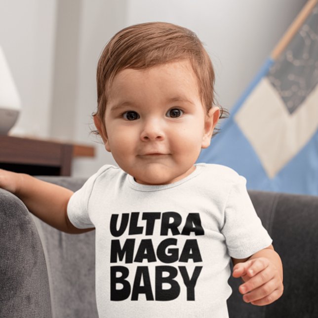 BODY TRUMP ULTRA MAGA BÉBÉ JUMPSUIT UN PEICE (Créateur téléchargé)