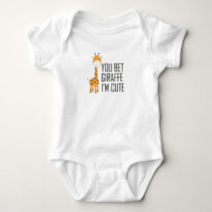 Body Tu paries que la girafe est mignonne,Animal drôle 
