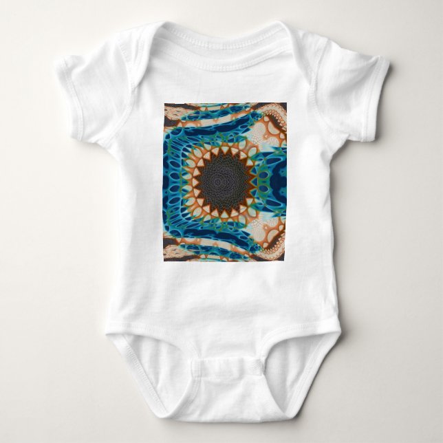 Body Turquoise Gold Sun Southwestern Art (Devant)