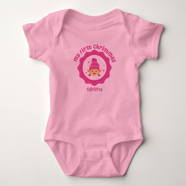 Body Tutu de Noël pour bébé (Devant)