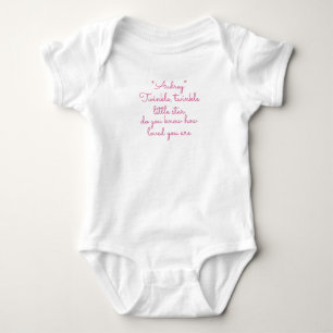 Body Twinkle petit costume bébé étoile monogrammed