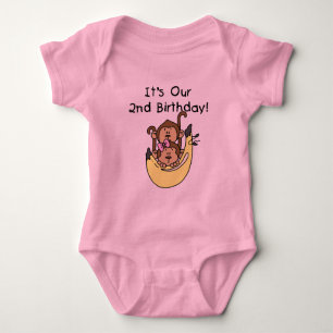Body Twins Monkey Boy and Girl 2e anniversaire