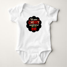 Typographie cosy de style tricoté et cerise adorab
