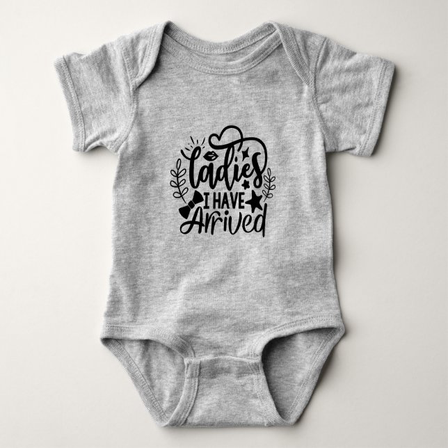 Body Typographie d'annonce de naissance drôle (Devant)