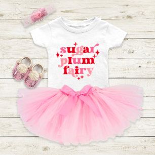 Body Typographie de la Fée Sucre Plum personnalisée ros