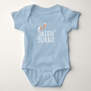 Body Typographie de Pâques Simple Daddy Bunny   Bodysui