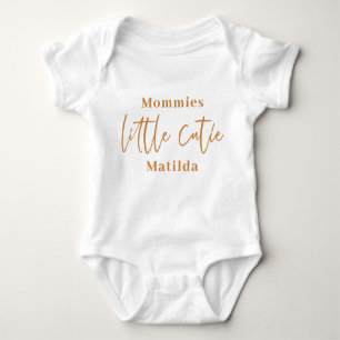 Body Typographie de script moderne petit mignon bébé bé