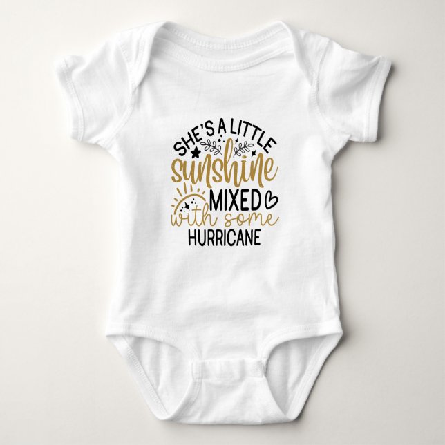 Body Typographie Little Sunshine (Devant)