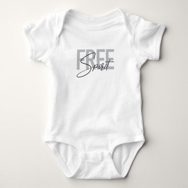 Body Typographie moderne, simple, cool de Free Spirit (Devant)