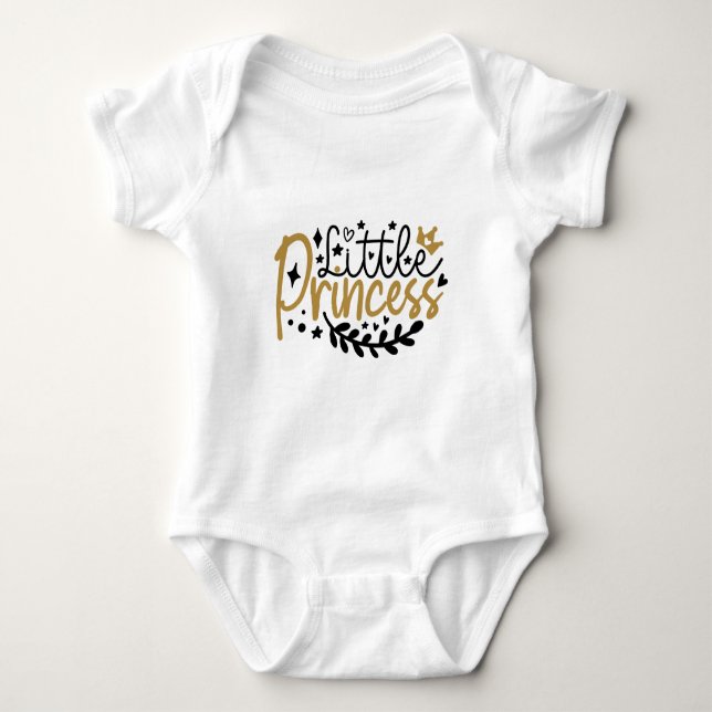 Body Typographie Petite Princesse (Devant)