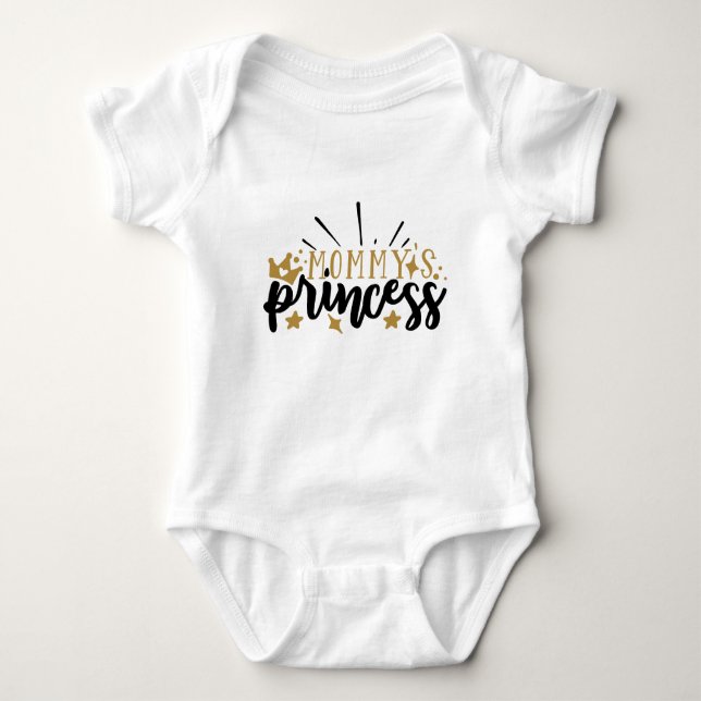 Body Typographie Princesse de Maman (Devant)