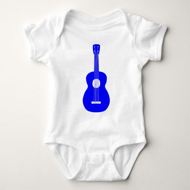 Body Ukulele - Bleu (Devant)