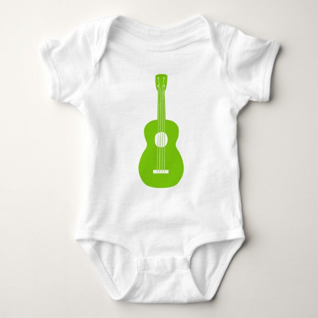 Body Ukulele - Vert Martien (Devant)
