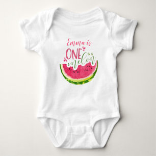 Body Un dans une Melon Girl Watermelon Bodysuit