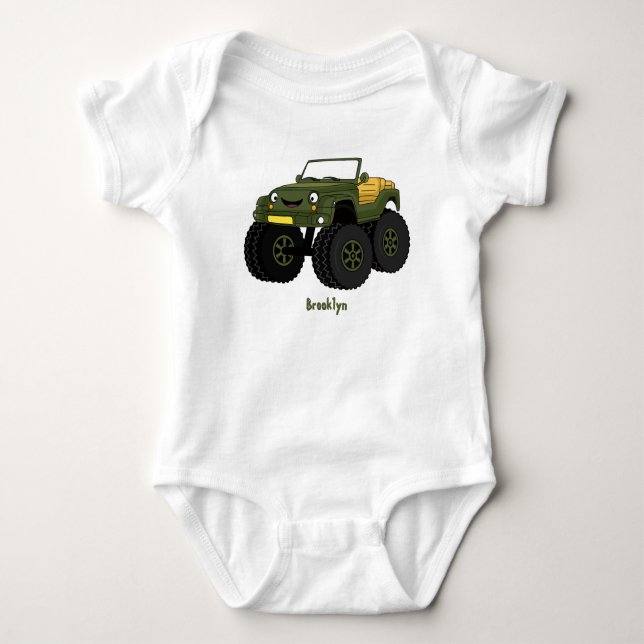 Body Un Green Monster truck (Devant)
