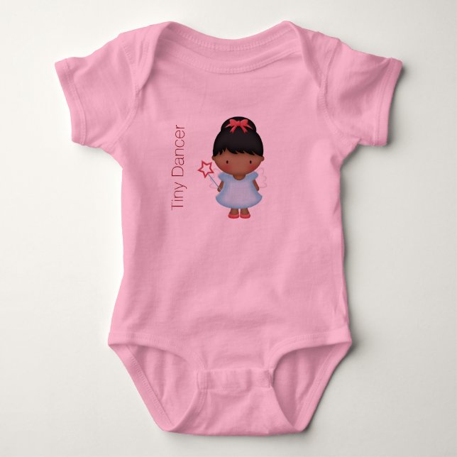 Body Un morceau Tutu pour bébé danseuse minuscule (Devant)