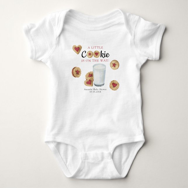 Body Un petit cookie est en route Baby shower (Devant)