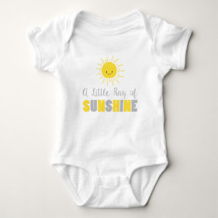 Body Un rayon de soleil Baby shower bébé Creeper Sun