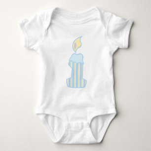 Body UNE bougie bleue
