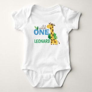 Body Une chemise sauvage de bébé de girafe
