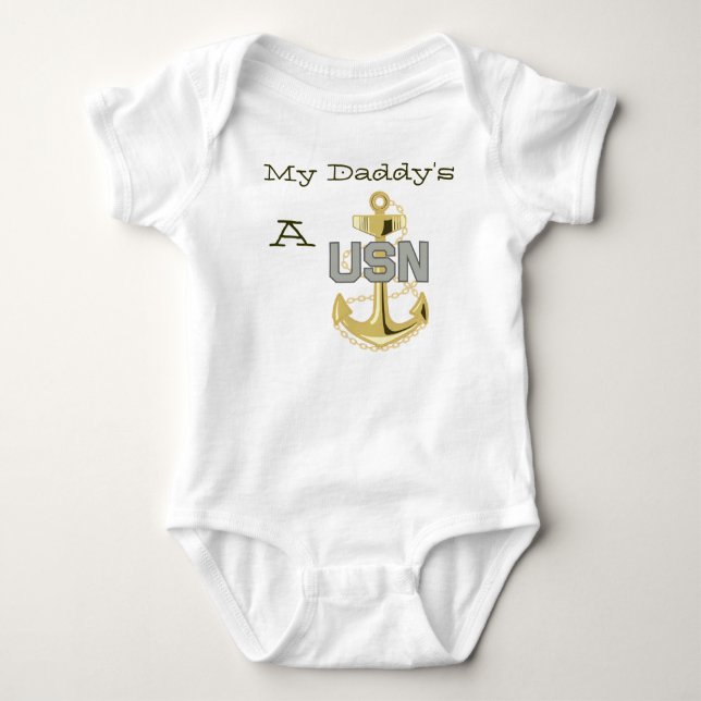 Body Une chenille en chef du bébé de mon papa (Devant)