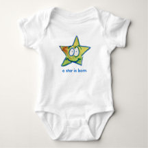 "Une étoile est née" Bébé Jersey Bodysuit