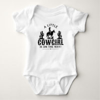 Une Petite Cowgirl Est En Route