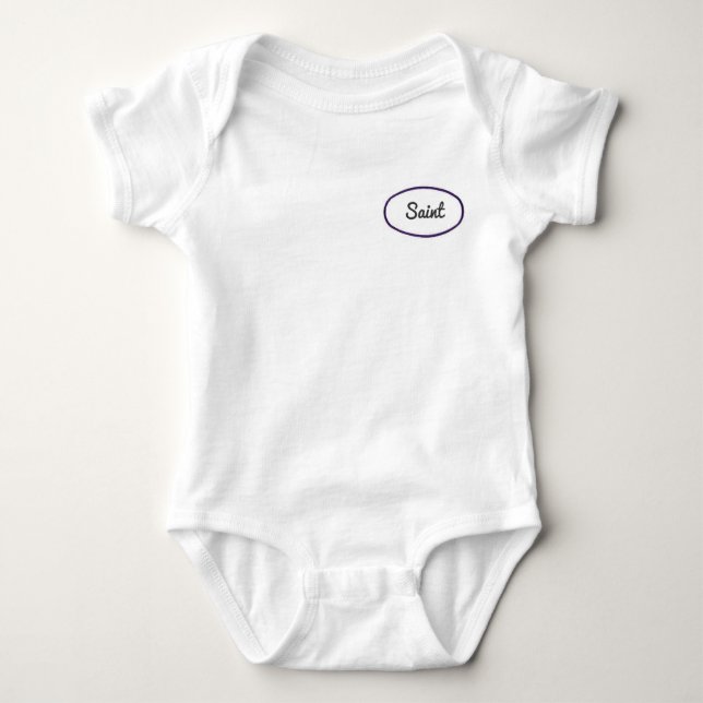 Body Une tenue de bébé mécanique pour Saint! (Devant)