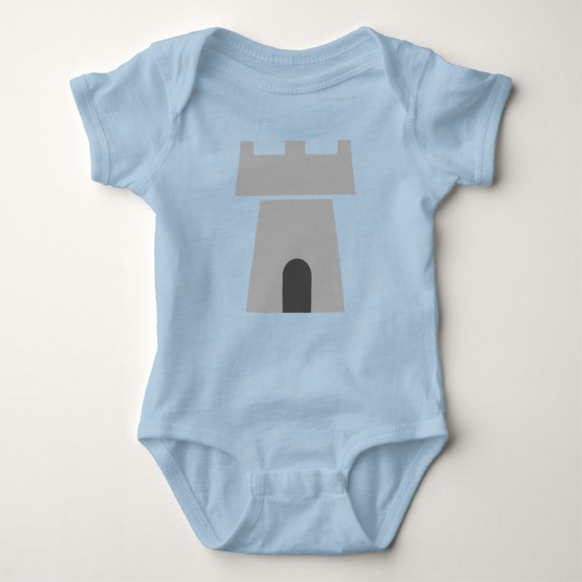 Body Une Wee One's Imaginaire Tower Baby Bodysuit (Devant)