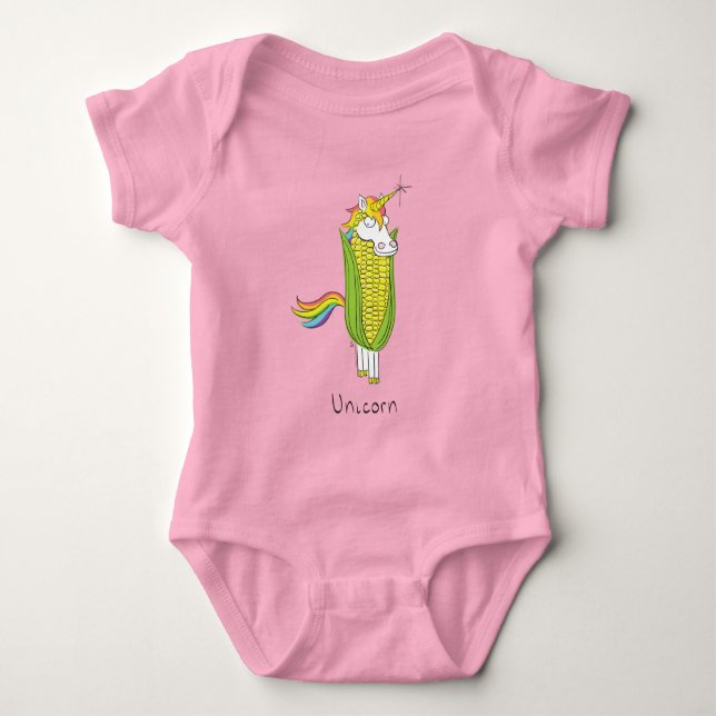 Body Unicorn Funny mignon enfants (Devant)