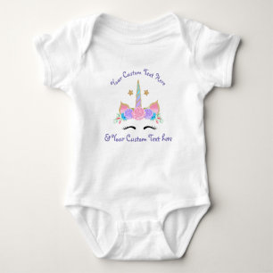 Body Unicorn Tutu Birthday Shirt personnalisé