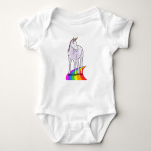 Body Unicorne avec arc-en-ciel