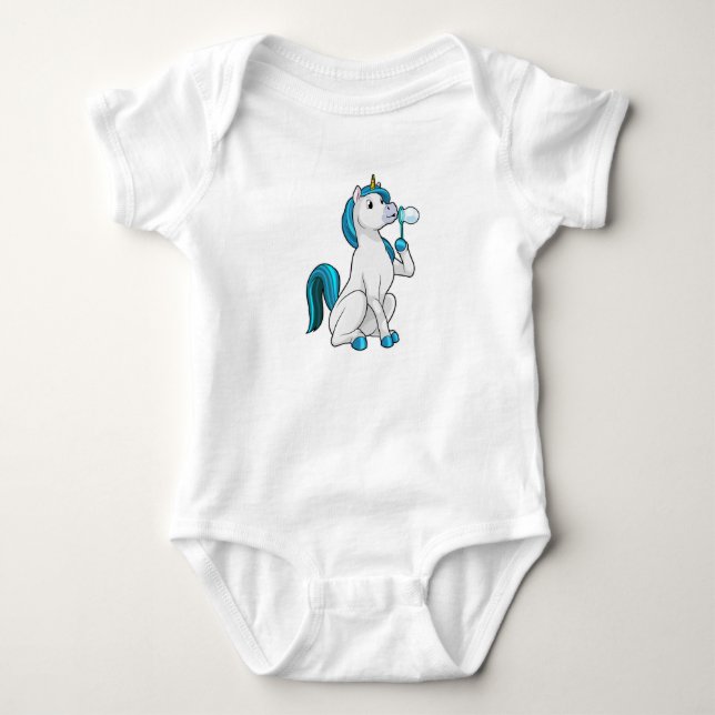 Body Unicorne avec bulles de savon (Devant)
