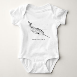 Body Unicorne de baleine de Narwhal de la mer