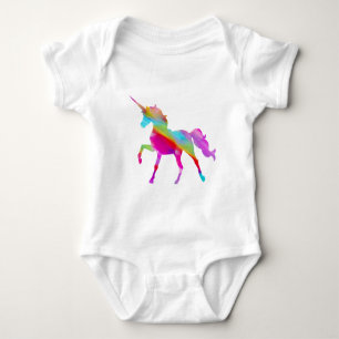 Body Unicorne de danse de l'arc-en-ciel brillant