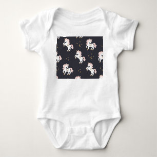 Body Unicornes magiques : Mane rose Vintage.