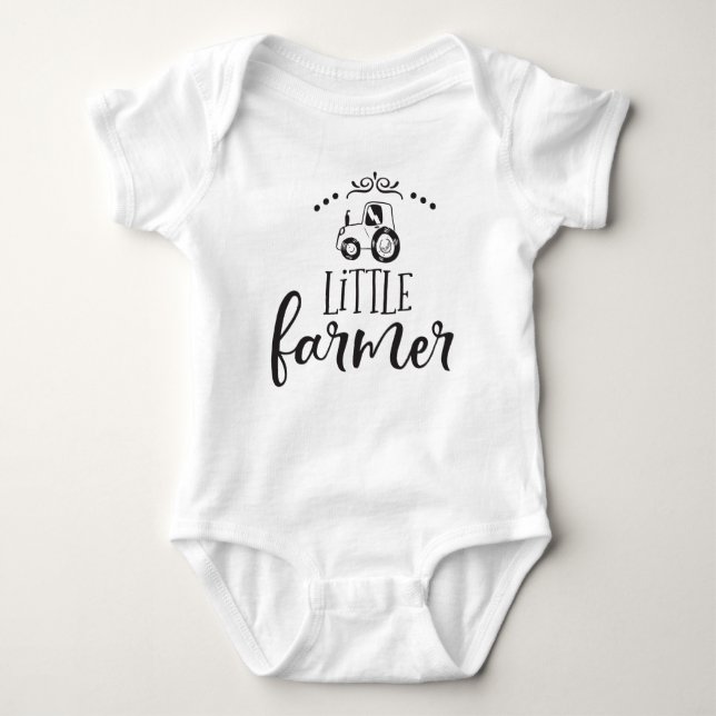 Body unisex petit fermier mot art (Devant)