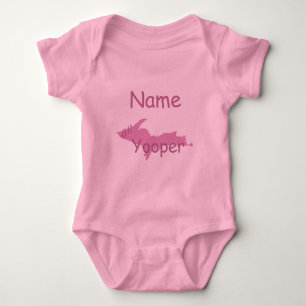 Body UP Michigan All Yooper Girl Custom Infant Creeper