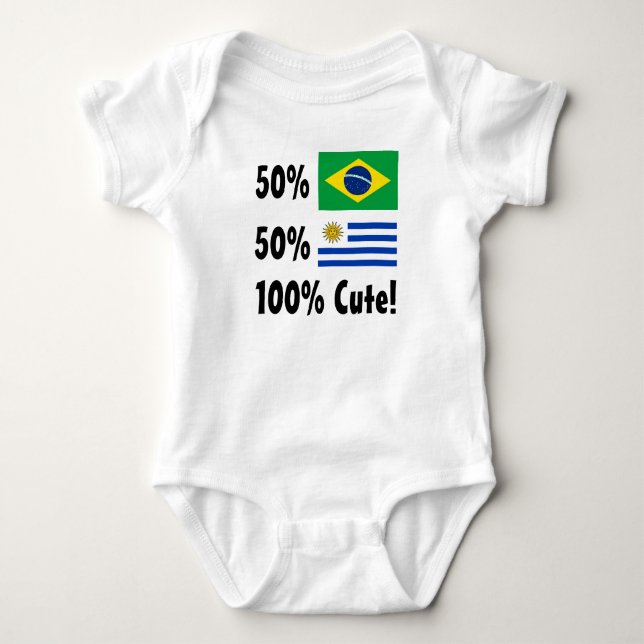 Body Uruguayan du Brésilien 50% de 50% 100% mignon (Devant)