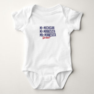 Body USA - MI = Michigan Pas Minnesota Confusion