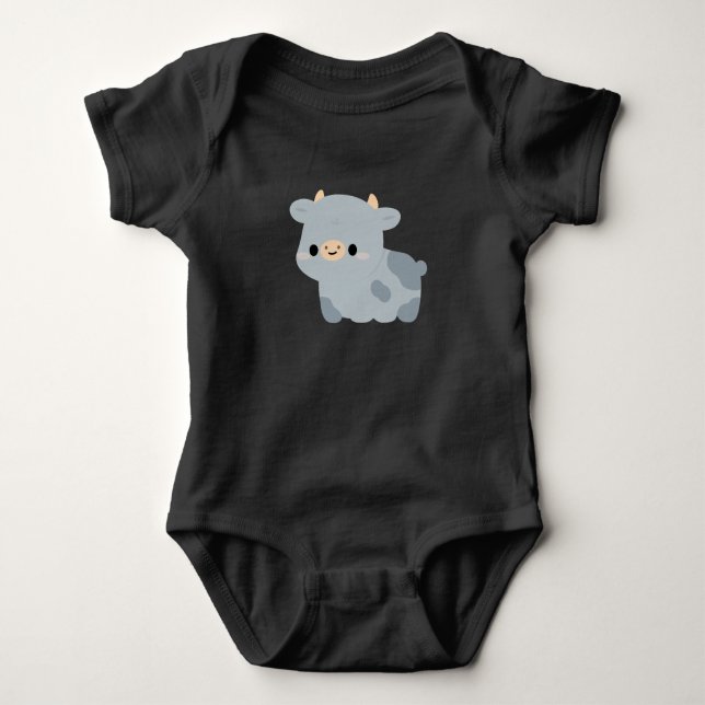 Body Vache Blue Belge (Devant)