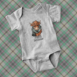 Body Vache Highland avec Craig Tartan Scarf