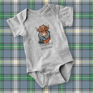 Body Vache Highland avec MacDowall Tartan Scarf