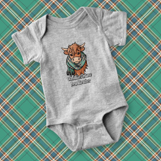 Body Vache Highland avec MacFarlane Écharpe de chasse a