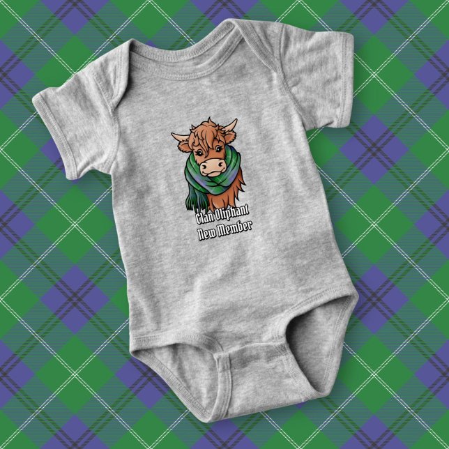 Body Vache Highland avec Oliphant Tartan Scarf (Créateur téléchargé)
