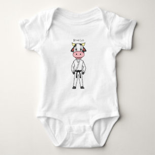 Body Vache mignonne en combinaison kung fu