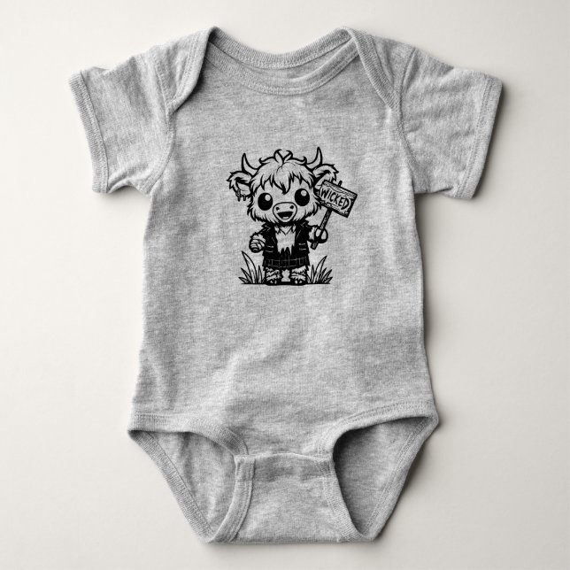 Body Vache Zombie Highland (Devant)