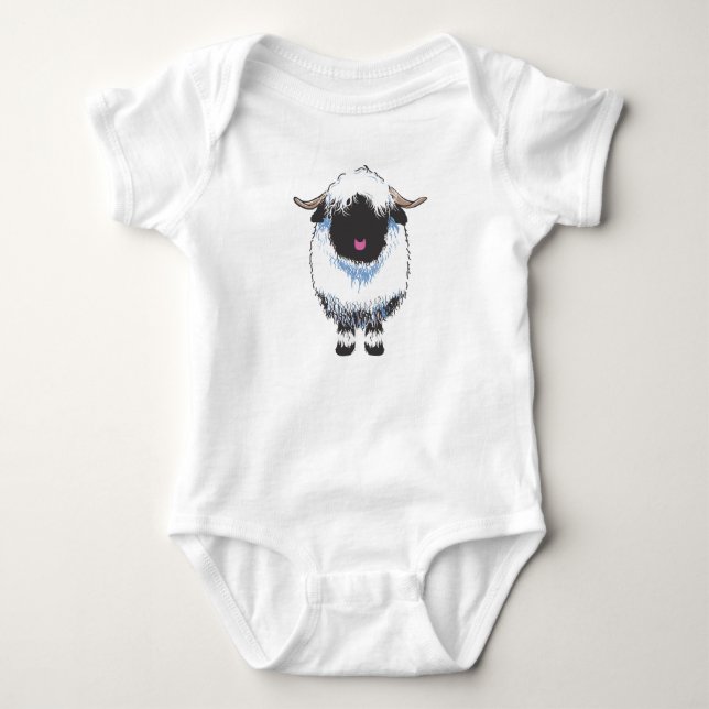 Body VALAIS Black Nose Sheep Babysuit (Devant)