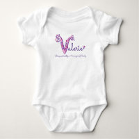 Valerie filles nom et sens V monogramme