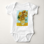 Body vase van Gogh Still Life avec douze tournesols<br><div class="desc">Douze tournesols dans un vase peint par Vincent van Gogh.</div>